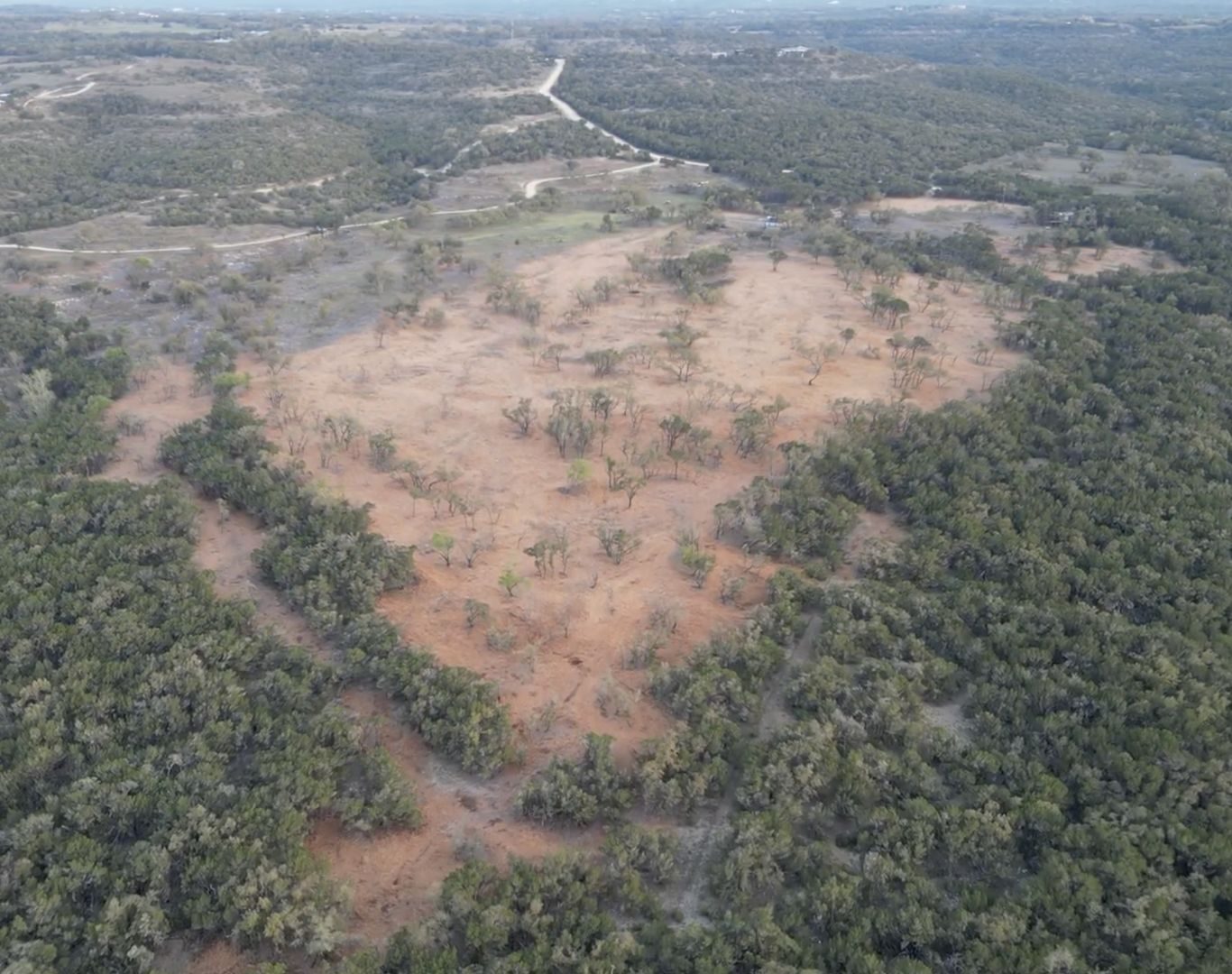 Cedar mulching near me in Doss, TX for open acreage