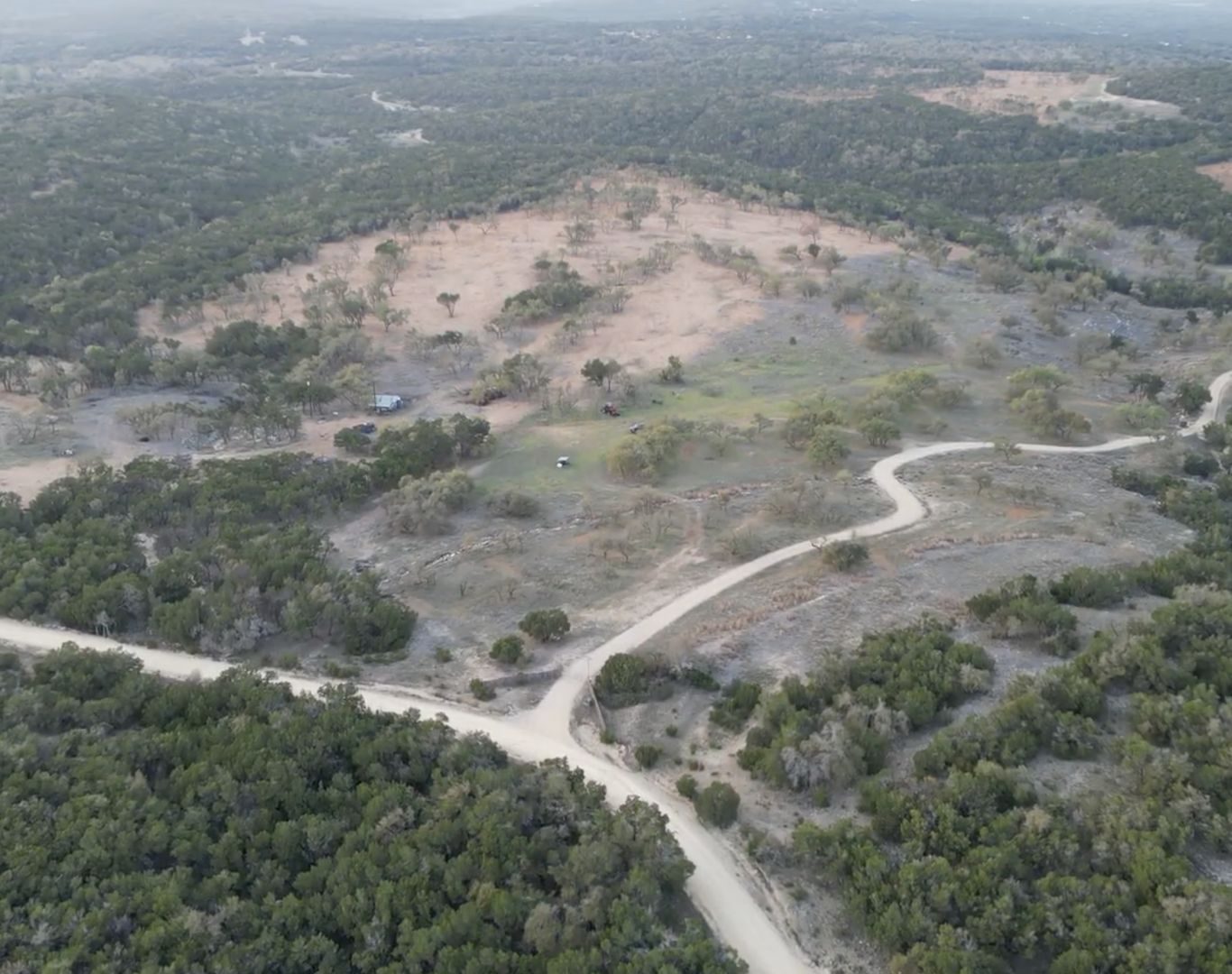 Cedar mulching near me in Lake Travis, TX hillside land Cedar mulching near me in Lake Travis, TX hillside land