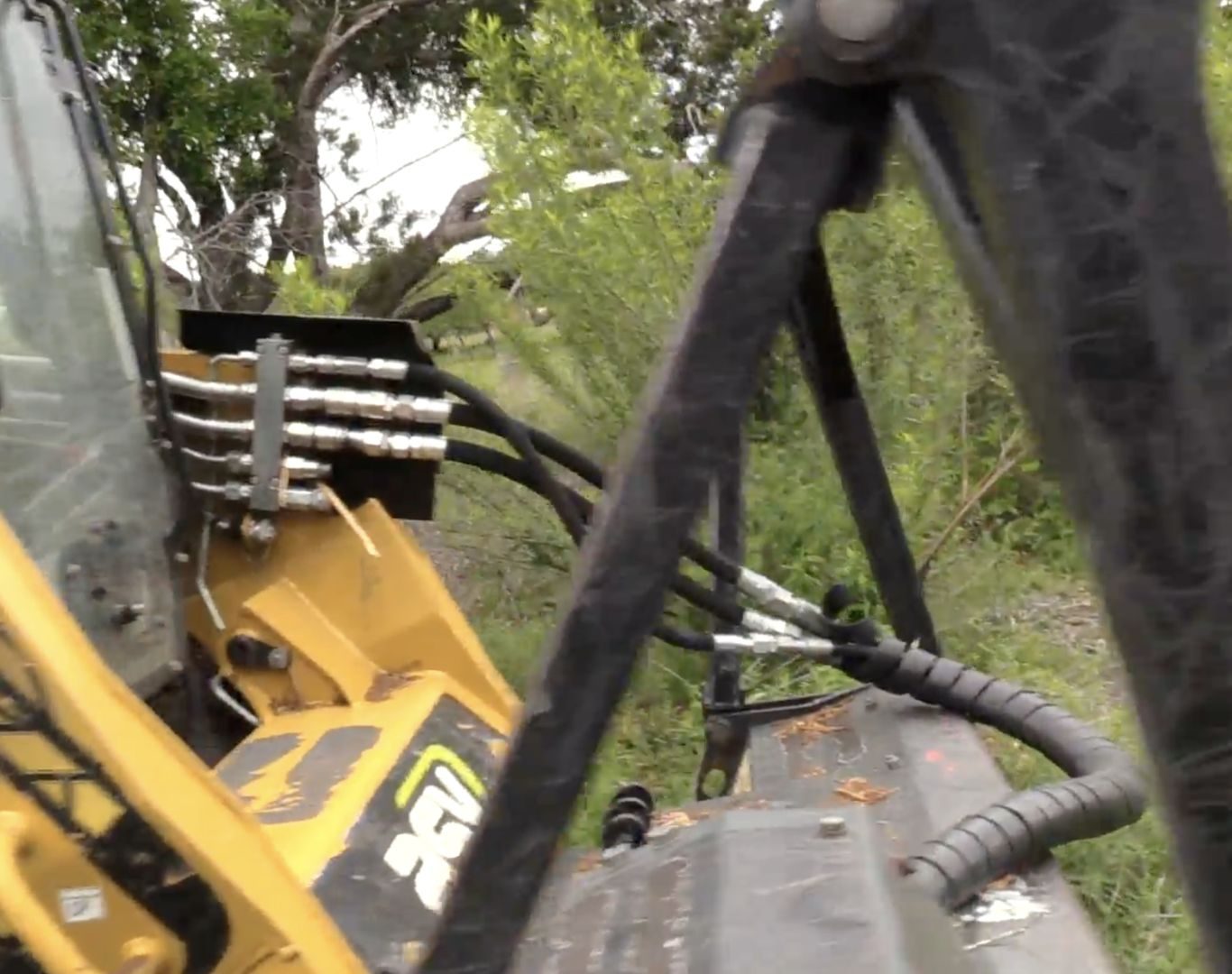 Luxury land clearing in The Hills, TX near golf course homes Luxury land clearing in The Hills, TX near golf course homes