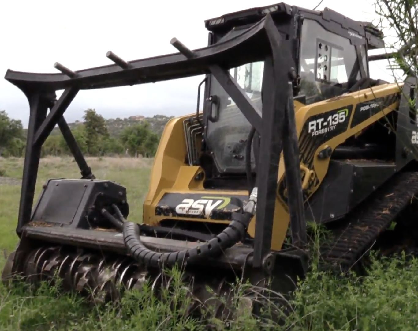 Professional forestry mulching in Kyle, TX residential and rural properties