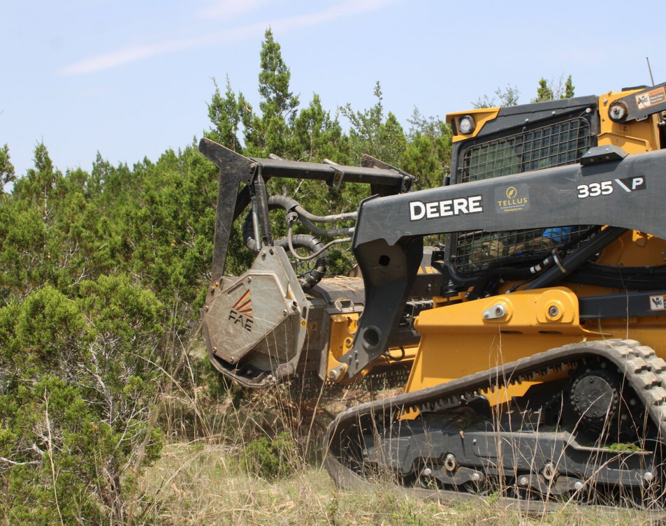 Tree and brush removal land clearing in Buda, TX Tree and brush removal land clearing in Buda, TX